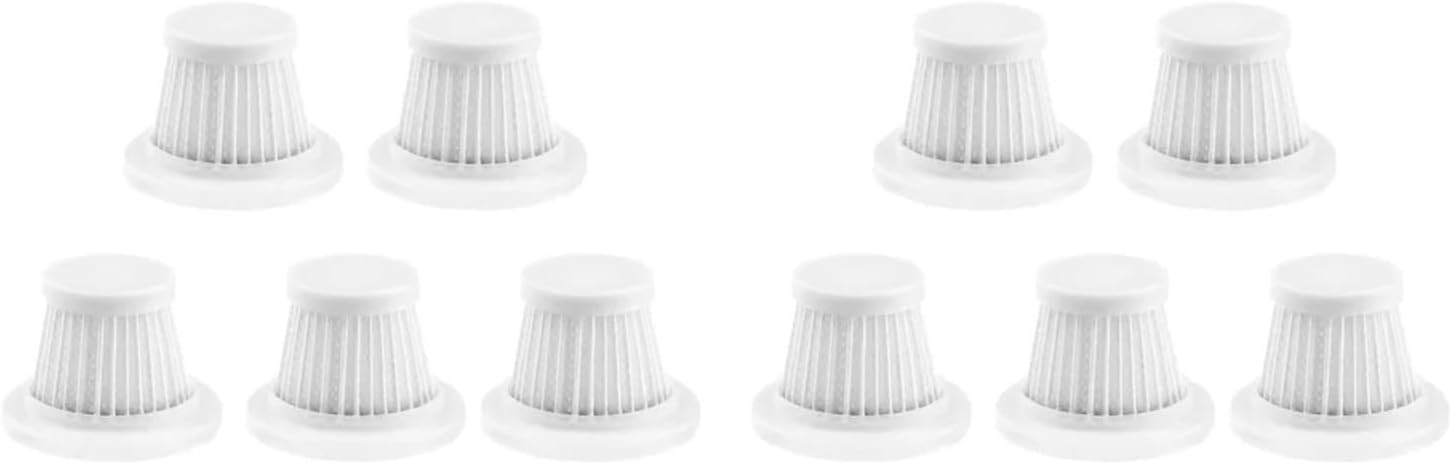 5/10PCS Cordless Vacuum Cleaner Hepa Filter Parts Home Car Element Handheld Vacuum Cleaner Wireless Replacement Filter Acces(10pcs)