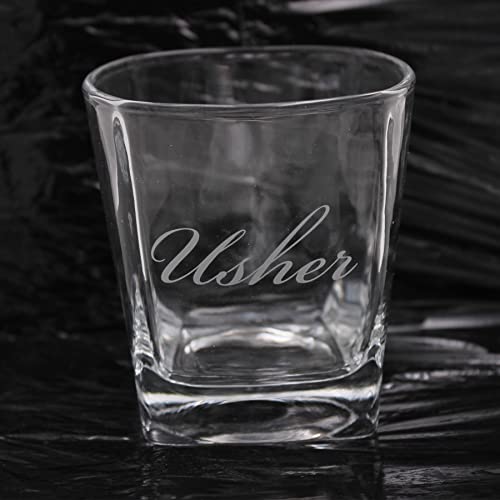 Widdle Celebrations Whisky Glass & Coaster Set - Wedding Day Boxed Thank You - Usher 9582 - Image 2