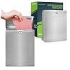 Alpine Sanitary Napkin Receptacle Wall Mounted Tampon Holder For Bathroom Provides Clean & Odor-Free Restroom for Home, Office & Public Restrooms (Stainless steel)