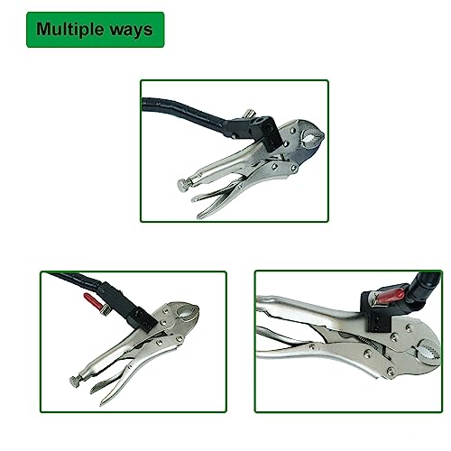 Image of HDLNKAK Premium Disc and Rotor /Ball Joint Gage, 1'' by 0.001'' Indicator and 360 Deg Flexible Stem Holder,Automobile Brake disc Flatness Measurement Tool