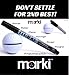Marki Permanent Golf Ball Marker - Designed Specifically for Golfers, 8 Bold Colours Available (Purple)