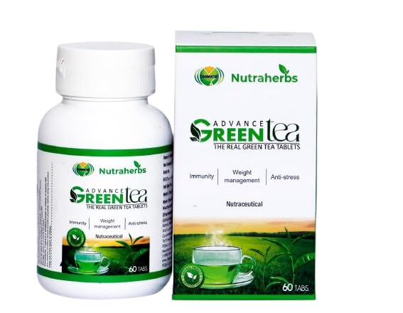 Dhanwantari Green Tea 60 Tablet & Free Deb Health Grow Panch Tulasi Drop Immunity Booster Anti-Oxidant -30Ml (Pack of 2)-image-45