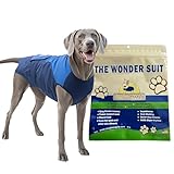 SurgiSnuggly E Collar Alternative Cone for Dogs After Surgery, Female & Males, Spay& Neuter Surgical Recovery Bodysuit Protects Your Pet's Bandages & Easier Than E Collars for Large Dogs, XLL BB EC