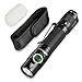 Sofirn SC31T Taschenlampe Led Aufladbar - Klein Taktische Taschenlampen Extrem Hell 2000 Lumen, Wiederaufladbare EDC Taschenlampe mit Typ C für Suche Wandern Notfall, Inklusive Diffusor und Holster