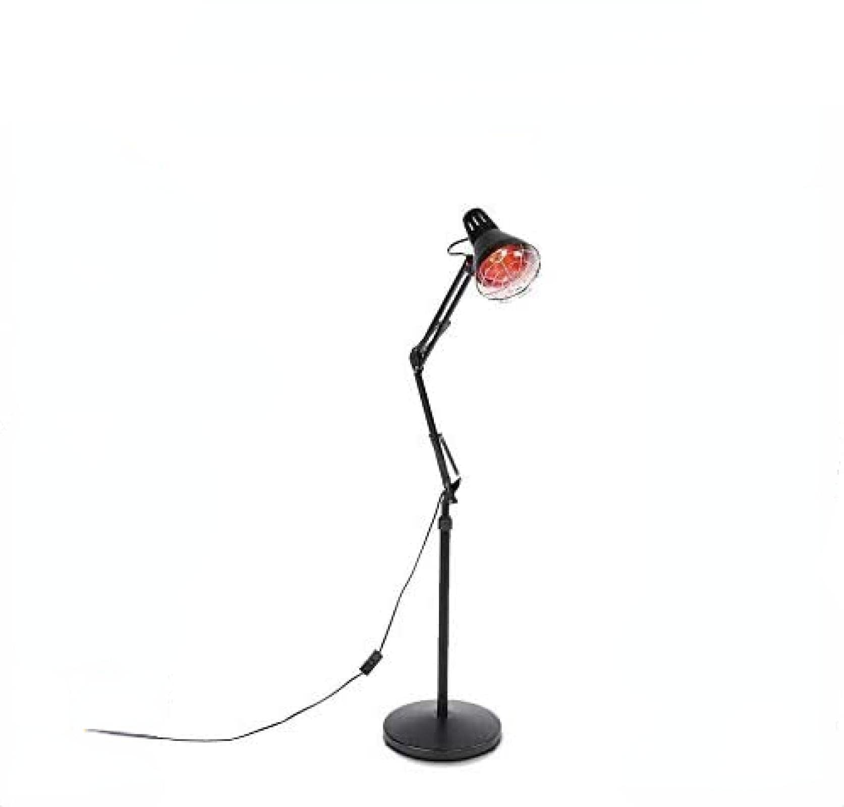 Lampe Chauffante à Chaleur Rouge Infrarouge Thérapie de la Lampe de la Lampe Verticale Température Fixe Gras Analgésie Anti-Inflammatoire Soulage les Muscles, ESBANT