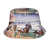 Kentucky 2026 Derby Bucket Hats Vintage Graphic Fishing Hats Unisex Novelty Classic Sunhat