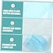 ORFOFE 10pcs Incontinence Eliminating Leak-Proof Count Pee Extra Large Diapers Liners Mats Babies Adults Urine Mat Waterproof Pee or Sky-Blue