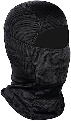 Achiou Balaclava Face Mask, Ski Mask UV Protector Lightweight for Motorcycle Cycling Running