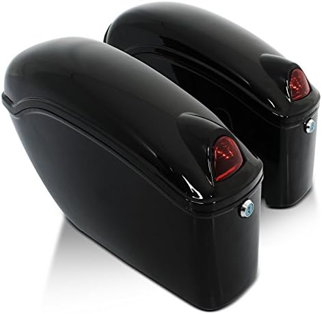 Alforjas rigidas Nebraska 12l Compatible para Honda Shadow VT 125/600/ 750  C, VF 750 C Magna : Amazon.es: Coche y moto