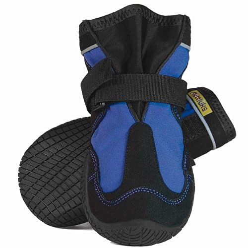 Muttluks Snow Mushers Pet Apparel (2 Pack), Blue