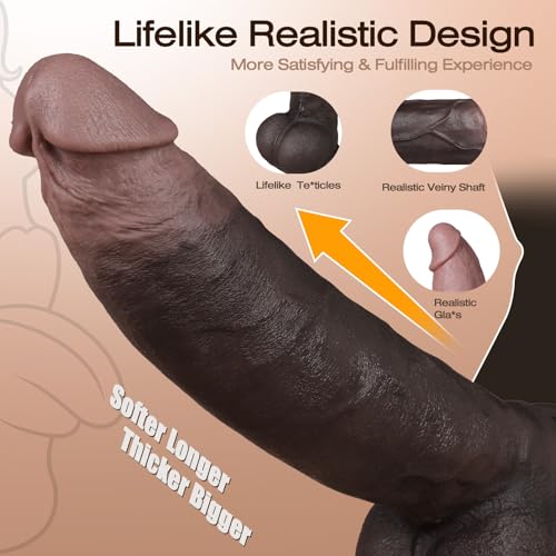 12 Inch Thick Dildo for Men Giant Long Anal Dildo - Image 2
