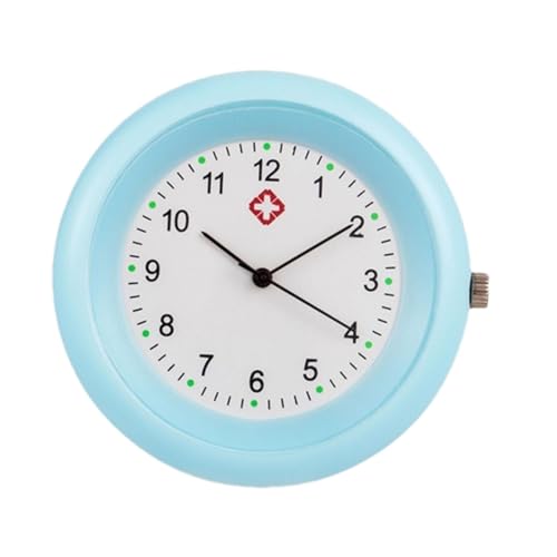 Reloj estetoscopio – Reloj de estetoscopio con clip con símbolos, reloj de estetoscopio con clip | Accesorios precisos para estetoscopio, reloj de bolsillo para enfermeras, profesionales, personal de