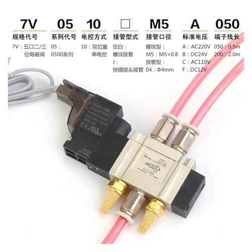 Électrovanne 7V11006A050 AC220V pour remplacer une vanne de commande pneumatique usée