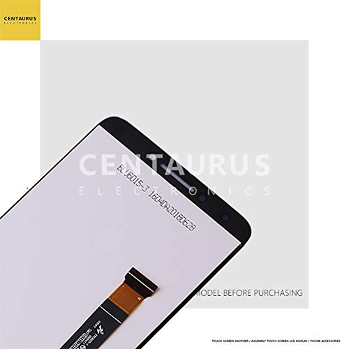 CENTAURUS Replacement for Alcatel 7 LCD Display Touch Screen Digitizer Assembly Compatible with Alcatel 7 6062 6062Z 6062W / T-Mobile Revvl 2 Plus 2018 6.0" (Black-NO Frame) - Thumbnail 5