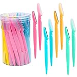 66PCS Eyebrow Razor Multipurpose Exfoliating Dermaplaning Tool for Face Facial and Eyebrow Shaper with Precision Cover for Women Men Easy to Use (66PCS)