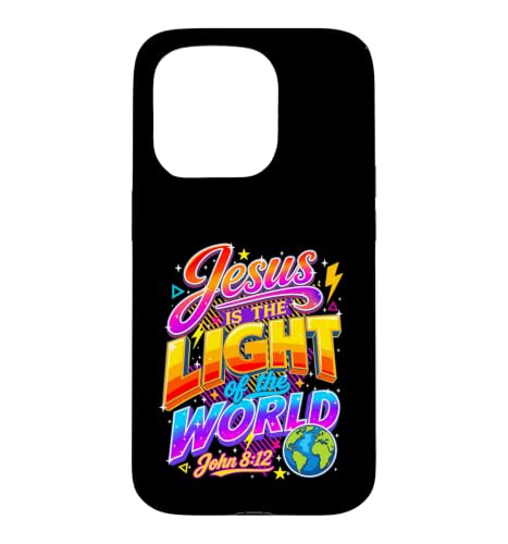Jesus Is The Light Of The World - �x�ɐ����w�Z �X�}�z�P�[�X iPhone 15 Pro �p