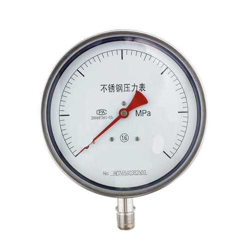 Manomètre acier inoxydable Y-150BF 0-0.4 MPa haute température acide