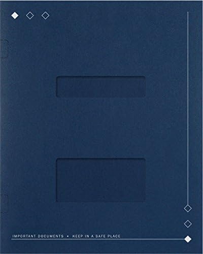 Tax Return Folder with Side-Staple Tabs