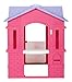Little Tikes Cape Cottage Pretend Princess Playhousefor Kids, Indoor Outdoor, with Working Doors and Windows, for Toddlers Ages 2+ Years,Pink,Large