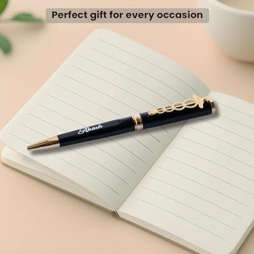 Image of Personalized Pen with Name Engraved I Metal Classy Customized Roller Ball Pens I Comfortable to Hold & Write I Gift for Men & Women Birthday Corporate Gifting (DOCTOR PE)