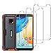 Pro günstig Kaufen-[ 3 Stück] Schutzfolie für Panzerglas fürBlackview BV4900 Pro, 9H Panzerglasfolie, Anti-Kratzen Glasfolie, Frei von Kratzern, HD Displayschutzfolie für Blackview BV4900 Pro