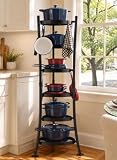 KES 264 Lbs Freestanding Pot Rack