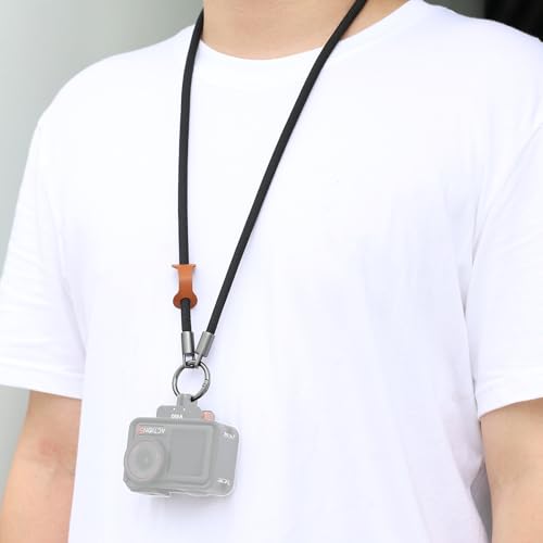 VRIG �J�����X�g���b�v gopro�p �X�g���b�v ���ʃX�g���b�v DJI Osmo Pocket 3/Action 5 Pro/4/3�AInsta360 X5 X4 X3 ace pro2 /GO 3S/GO 3�AGopro�V���[�Y�ȂǑΉ� ����90c