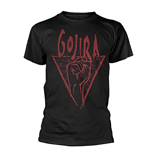 Gojira Power Glove (Organic Ts) Official Tee T-Shirt Mens Unisex (Small) Black