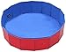 Bardzo duży basen dla zwierząt domowych, antypoślizgowy odporny na UV PVC. Składany paddling basen basenem do kąpieli Frisbees dla psów, kotów, dzieci, pogrubienie trwałego przenośnego psa basen dla k