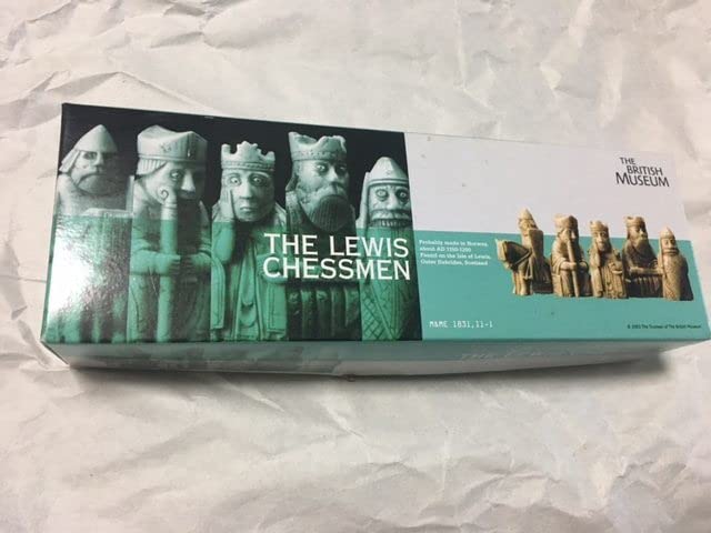 Amazon.co.jp: THE LEWIS CHESSMEN ルイス島のチェス駒 5個セット 海洋 
