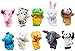 Jouet Cadeau Marionnettes À Doigt Ensemble Mignon Style Animal Doux en Peluche Animal Bébé Heure du Conte pour Enfants Spectacle École De Récréation 10 pcs/Ensemble Professionnel