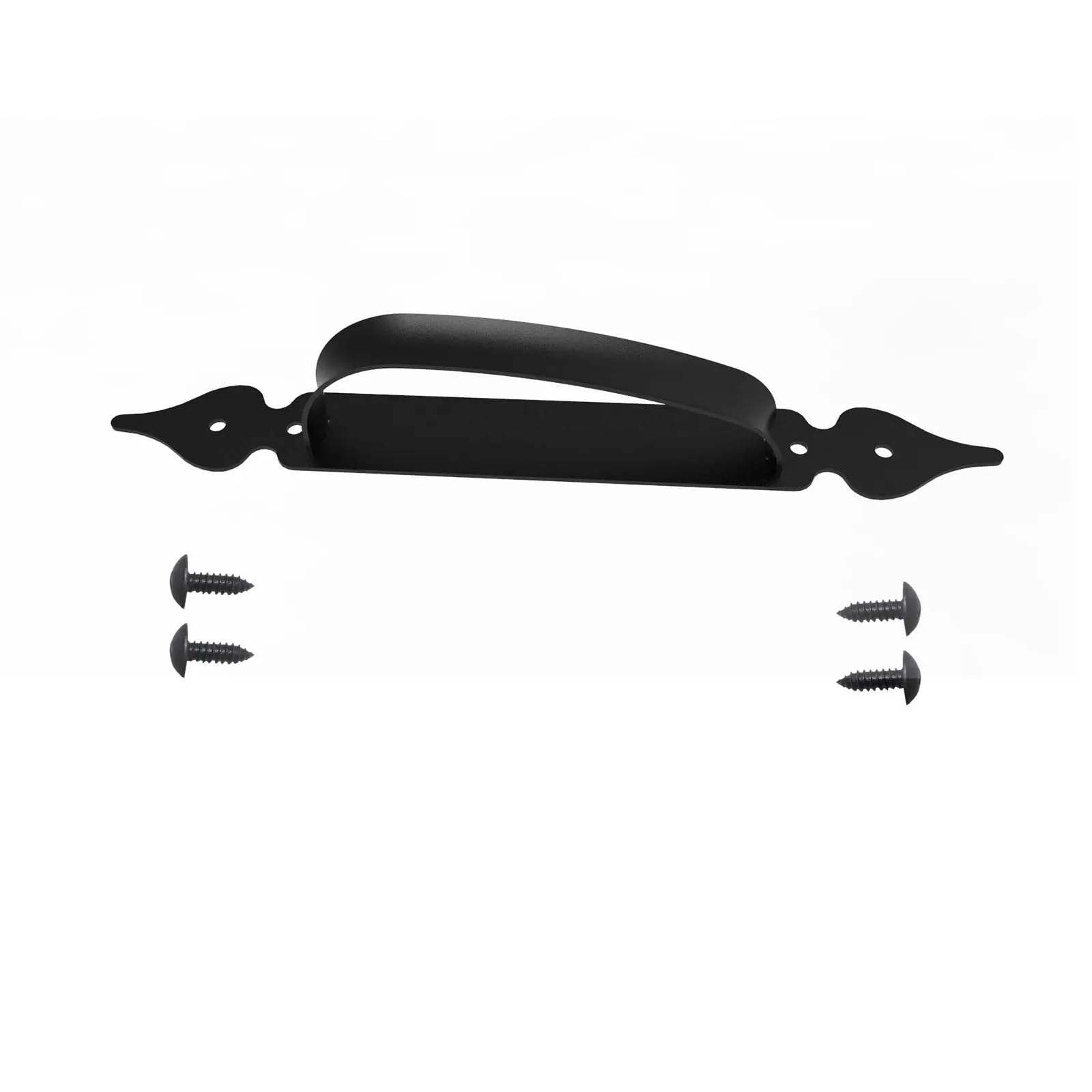 2pcs Flower/Heart/Anchor Shape Handle Sliding Barn Door Pull Handle Sliding Closet Gate Cabinet(Heart Shape)