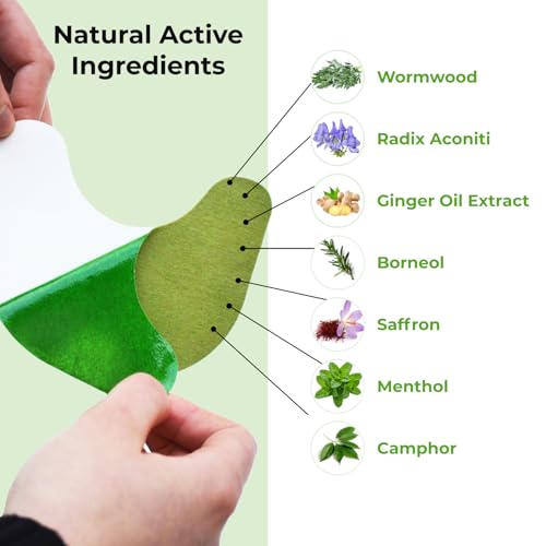 Wellnee Original Herbal Knee Patch - Wellknee Plaster for Knee Support & Muscle Pain - Maximum Strength for a Temporary Relief - Adhesive Heat Patches Made with Natural Herbs for Wellness (10 Pads) - Image 3