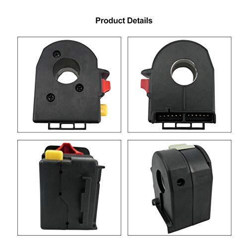 Left Handlebar Bar Switch, Engine Start Run Off Headlight Hi Lo Off Start Light Switch For Polaris Magnum Scrambler Sportsman Trail Boss Worker Xpedition Xplorer 1999-2001, 4010262 4110243 4110248 #TOP4