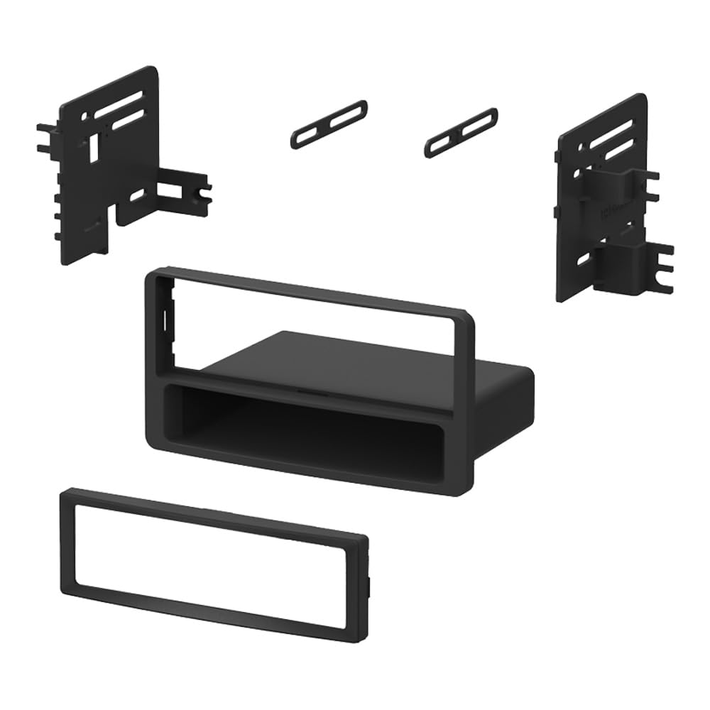 Xscorpion Single DIN Car Stereo Radio Installation Dash Kit Compatible with Toyota Tundra Sequoia 2003 2004 2005 2006 2007