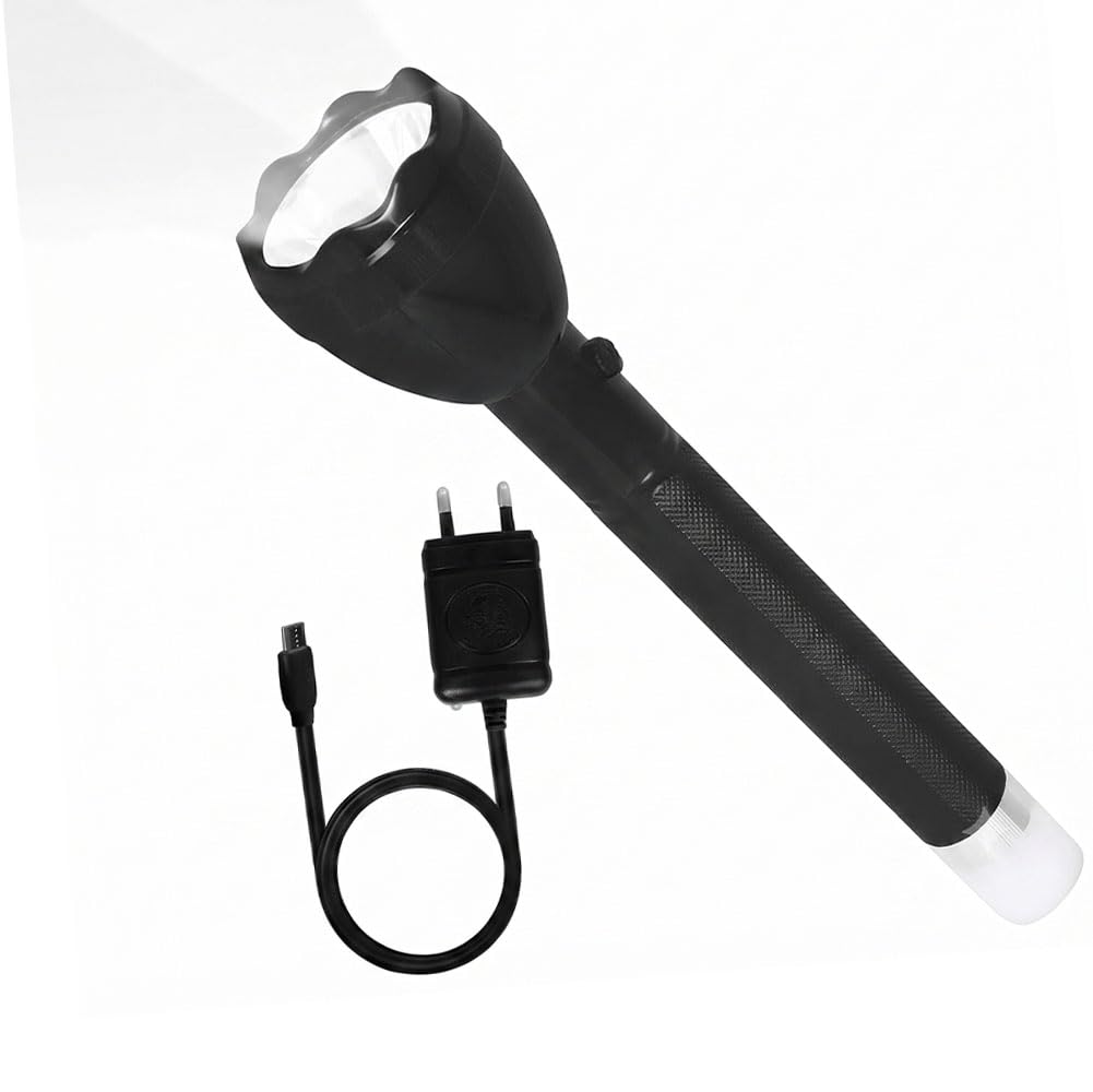 LED Flash Light with Long Range Visibility | Rechargeable Battery Powered-picture-26