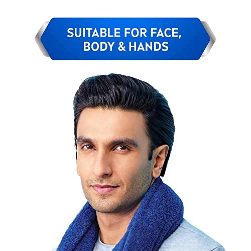 Image of NIVEA Lip Balm, Fruity Strawberry Shine, 4.8g & Nivea Men Creme, Non Greasy Moisturizer, Cream For Face, Body & Hands, 75 ml