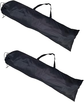 2pcs Camping Chair Replacement Bag Folding Camp Chair Carrying Bag Outdoor Gear Bag, Black 39.37 X 11.8 inches