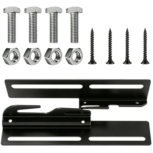Fixations pour sommier adaptables - Réparez votre lit instable avec ce kit acier