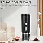 Portable Car Espresso Maker Pod-Coffee Machine Brewing Coffee Maker USB Charging Fit for Outdoor Camping Coffee Machine Full-Automatic Coffee Machine Coffee Powder - Image 6