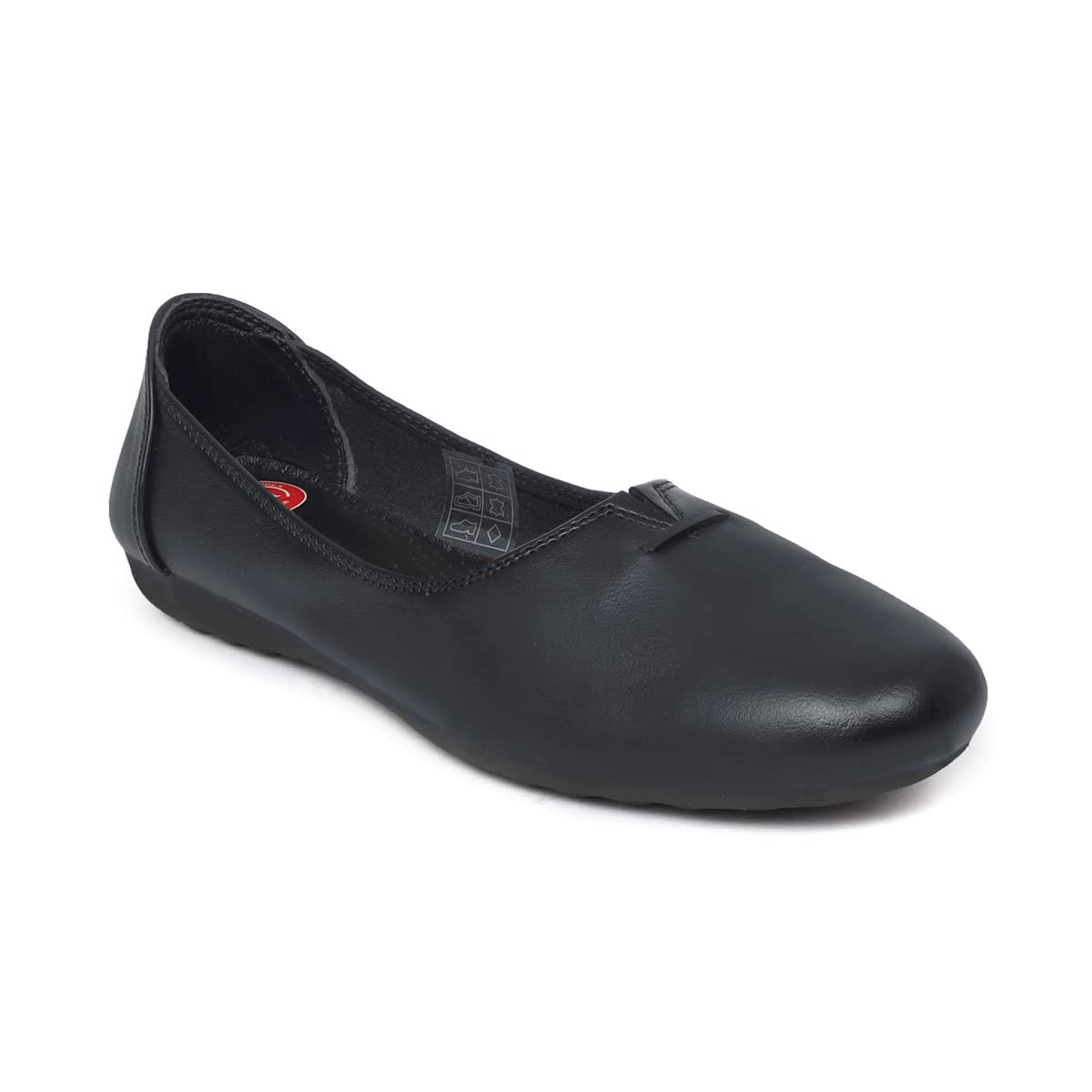 Zoom Shoes Womens Lightweight Premium Leather Stylish Slip on casusal/Party/Ethinic wear Ballet/bellerinas/Bellies Flat NV-111 Navy (B09SWCT4LW) Amazon Price History, Amazon Price Tracker