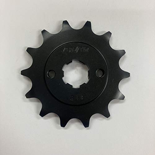 バイクチェーンスプロケット 525 チェーン 14T 15T オートバイフロントスプロケットピニオントライアンフ 600 TT 00 Windy -  CB75*Fourのチェーンとスプロケットの交換です。フロントスプロケットは結構消耗してましたね。 状態にもよりますが、3点セットの交換がオススメ  ... フロントスプロケット 14T 自動車オートバイ部品と互換性 520 659 Mulhacen 2006 2007 2008 659