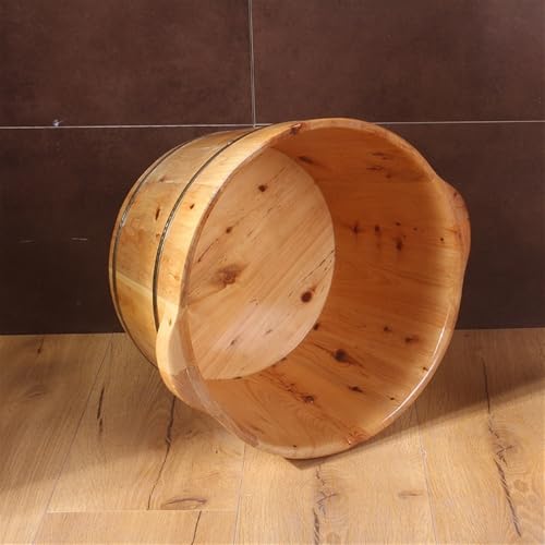Baño de pies de madera con masaje y tapa miniatura 4
