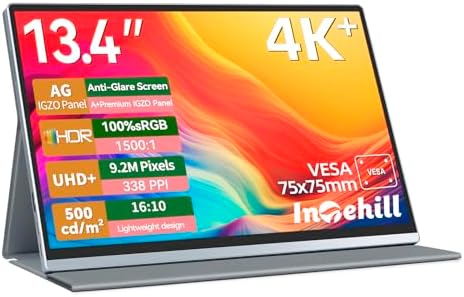 Amazon.com: MAGICRAVEN 4K Portable Monitor, 14.5