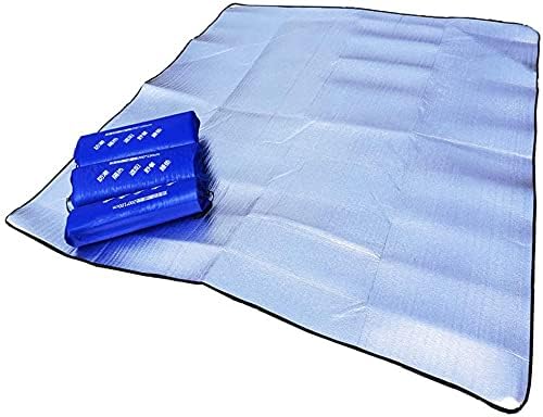 キャンプマット レジャーシート 厚手 折りたたみ式 シルバーマット キャンプ用 ピクニックシート ピンシート 防水 防湿 至高 断熱 すべてに適しています季節 車内での睡眠 アルミフィルム スポーツイベント 収納バッグ付き 野外活動 クッション 花の鑑賞 寝袋マット 防災