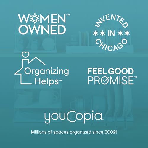 YouCopia UpSpace Cabinet Box Organizer, Adjustable Kitchen Pantry Shelf for Plastic Wrap and Foil Storage, Medium Classic Edition - Image 11