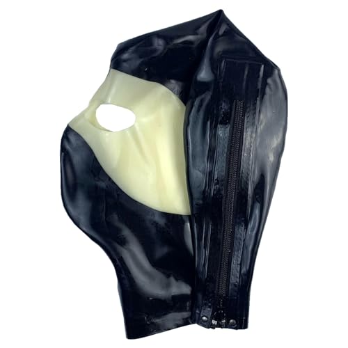 Máscara BDSM de látex talla XXL 4