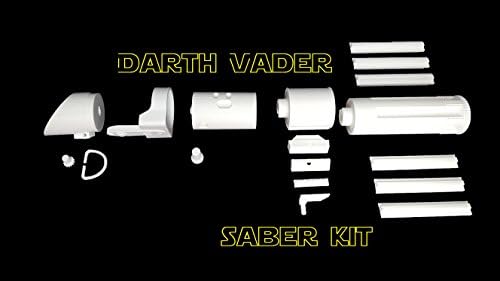 3D Printed Screen Accurate Saber Kit (Darth Vader) - not an Official Star Wars Lightsaber