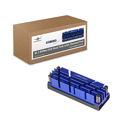 M.2 NVMe SSD 専用放熱 アルミ合金製 冷却ヒートシンク