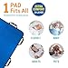 NurtureCare Upgraded 3-Layer Comfort Positioning Bed Pad with Handles Washable Waterproof Transfer Board for Turning Moving Patient Inconvenience Care Transfer Sheet, 43